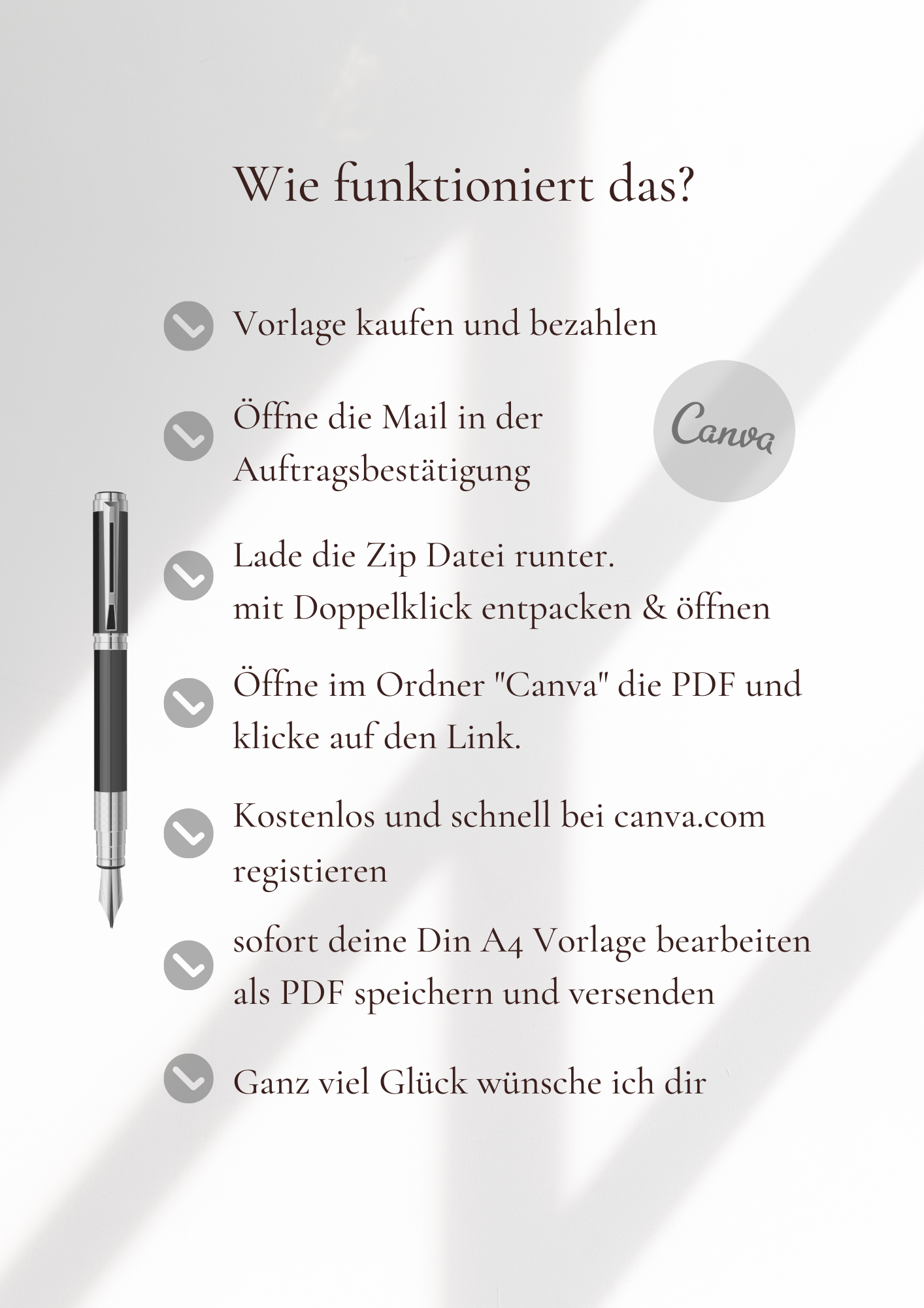 | Bewerbungsvorlagen Set Tim Meyer Black & White