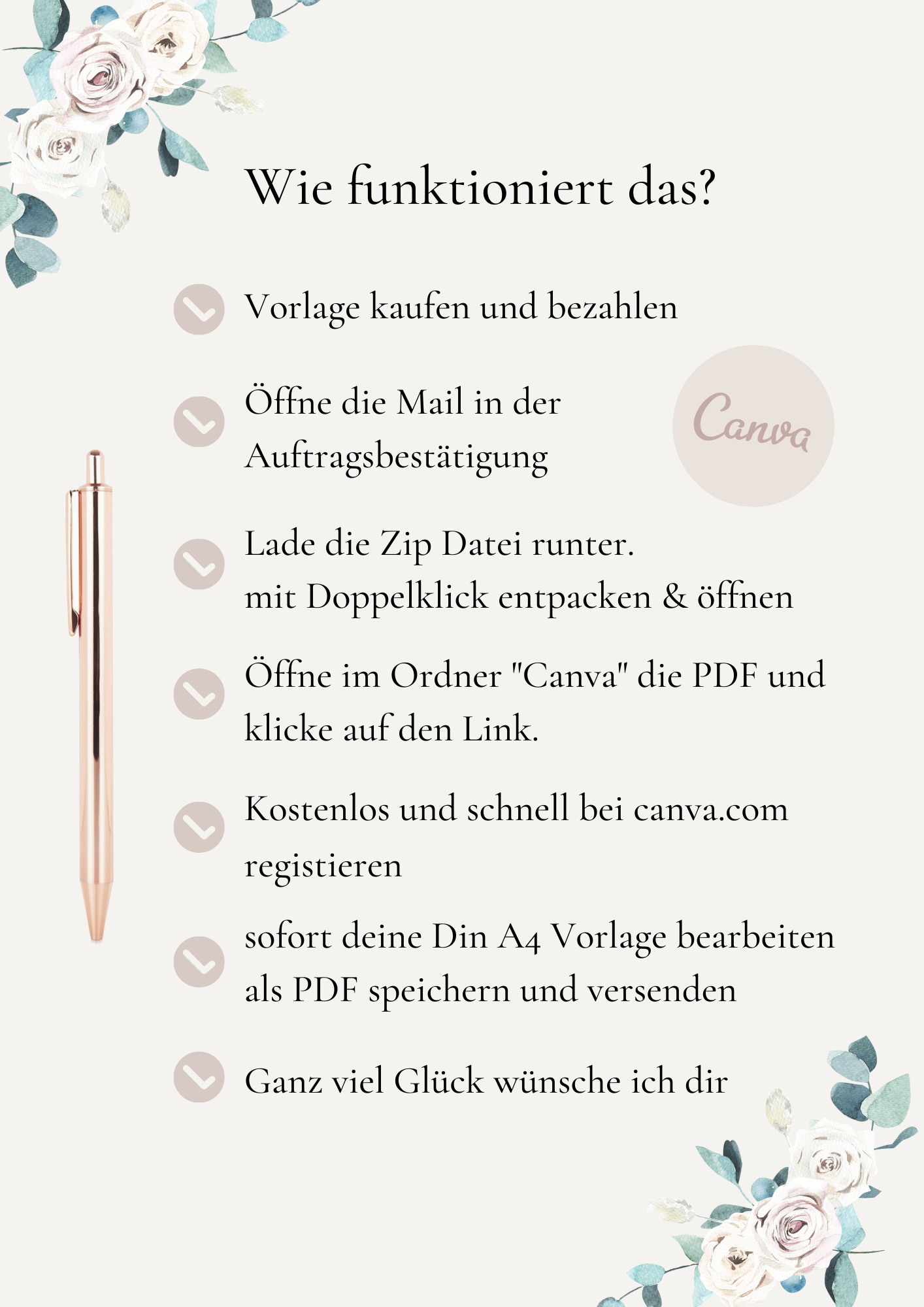 | Bewerbungsvorlagen Lena Schmidt Taupe Beige