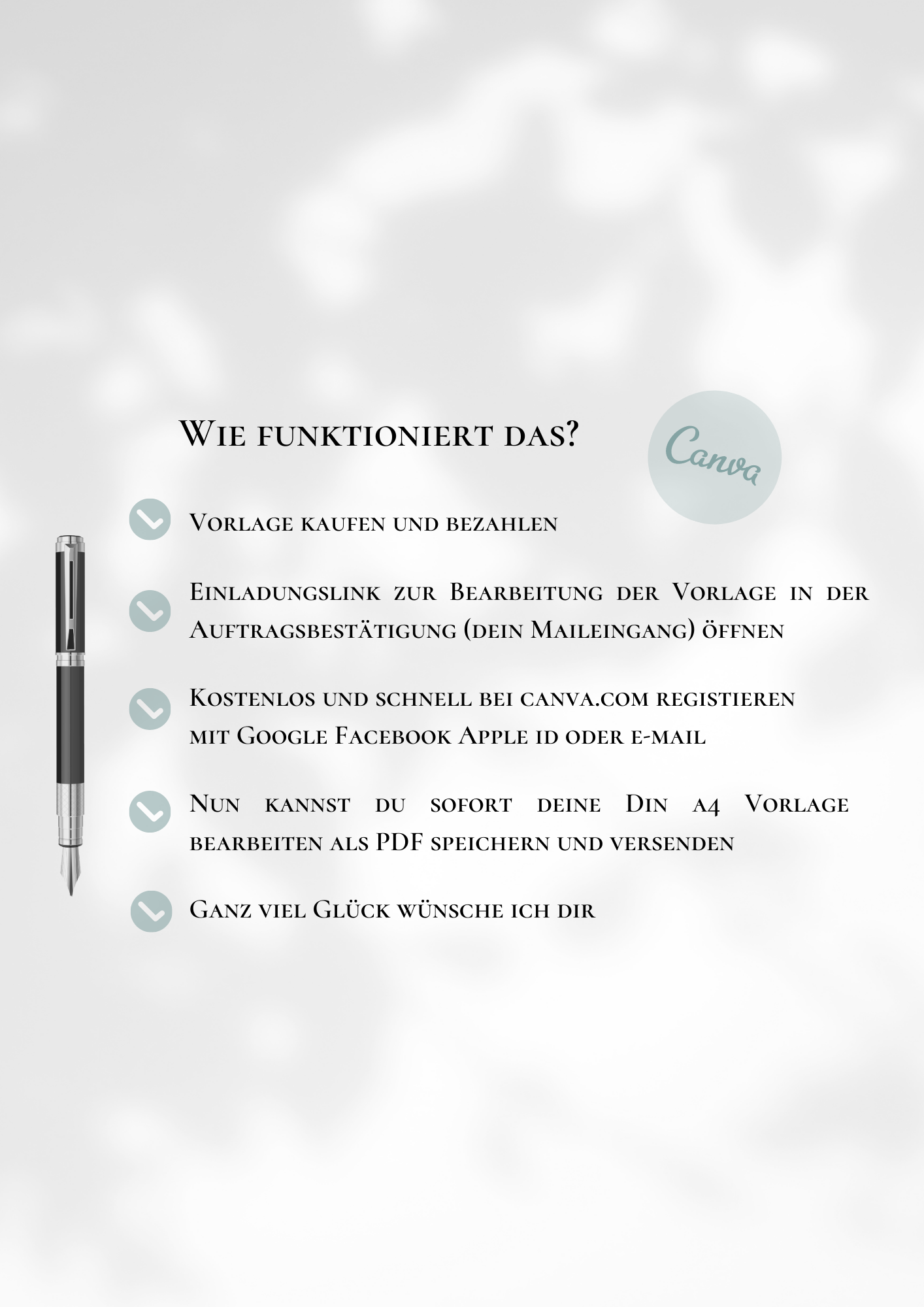 | Bewerbungsvorlagen Set Anna Otto Mint