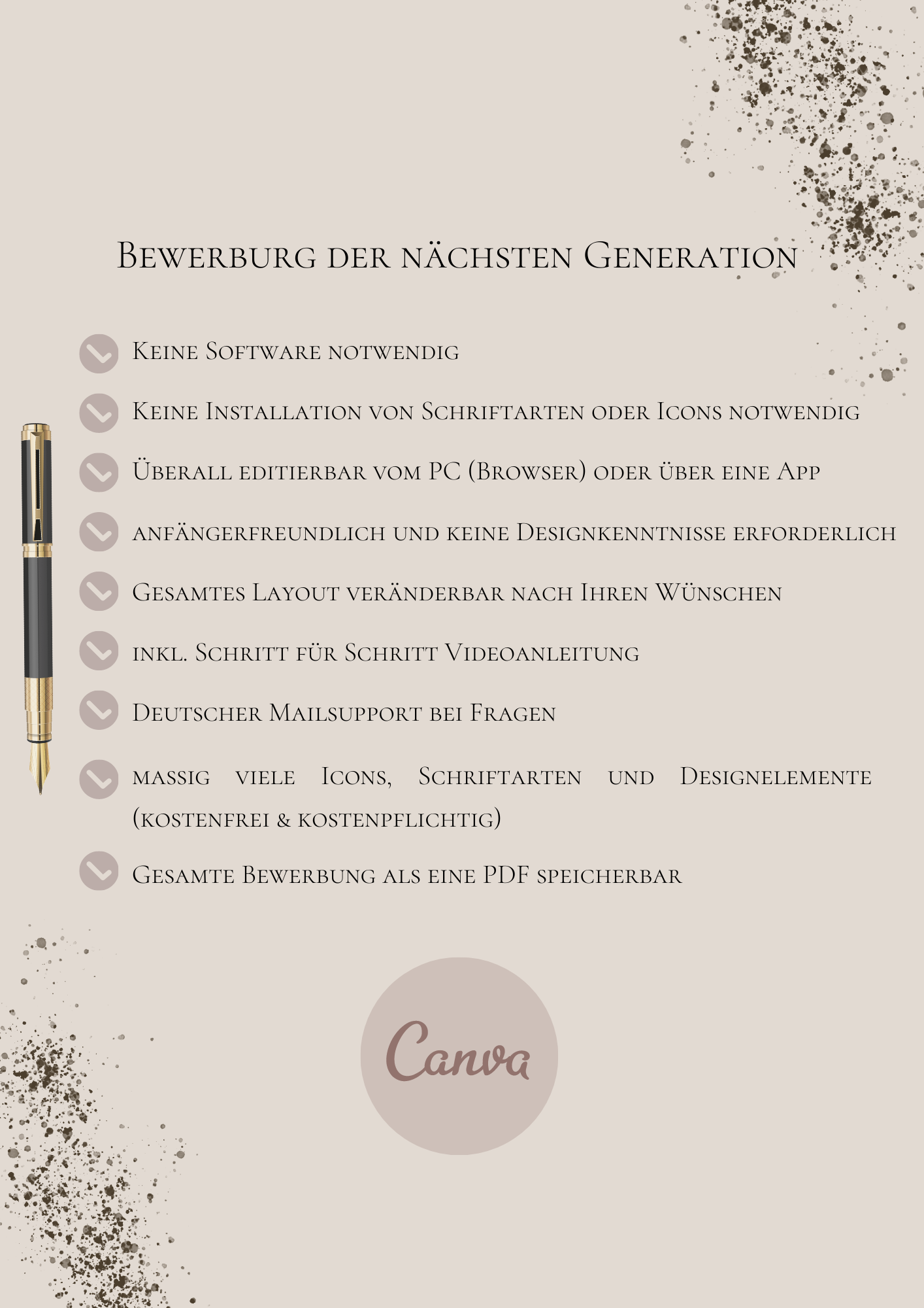  | Bewerbungsvorlagen Set Sven Lorenz klassisch